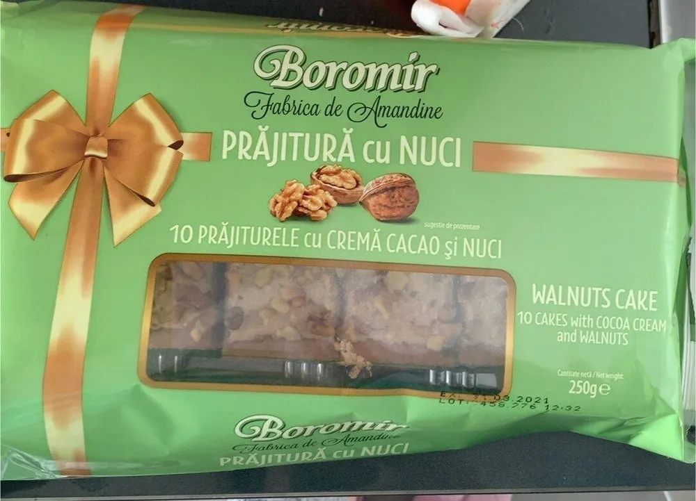 Prâjiturâ cu nuci