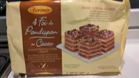 Cocoa sponge cake