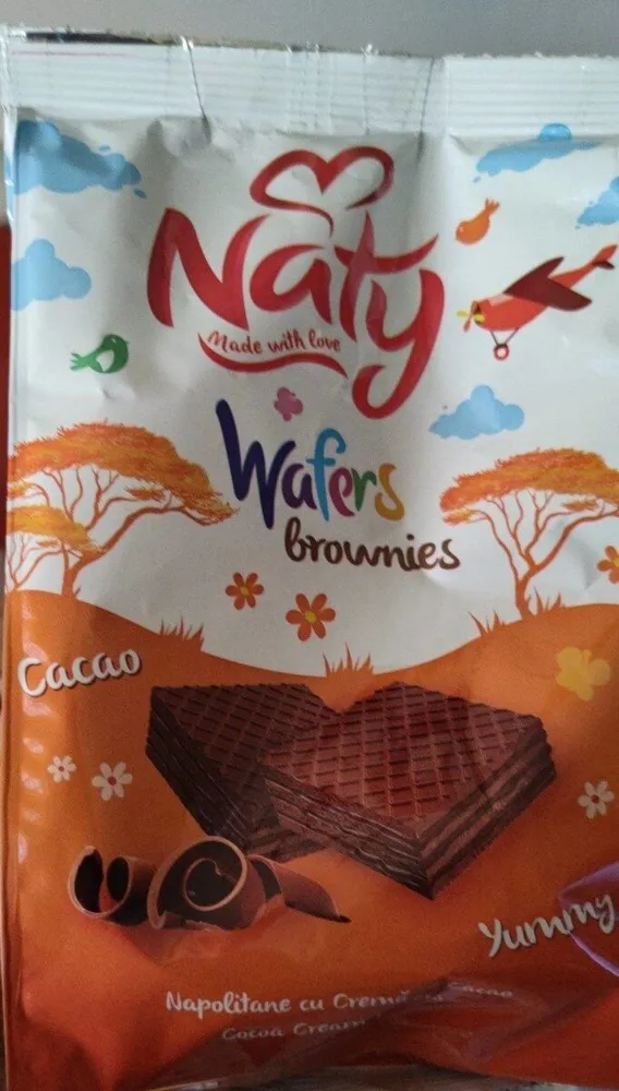 Wafers browniew