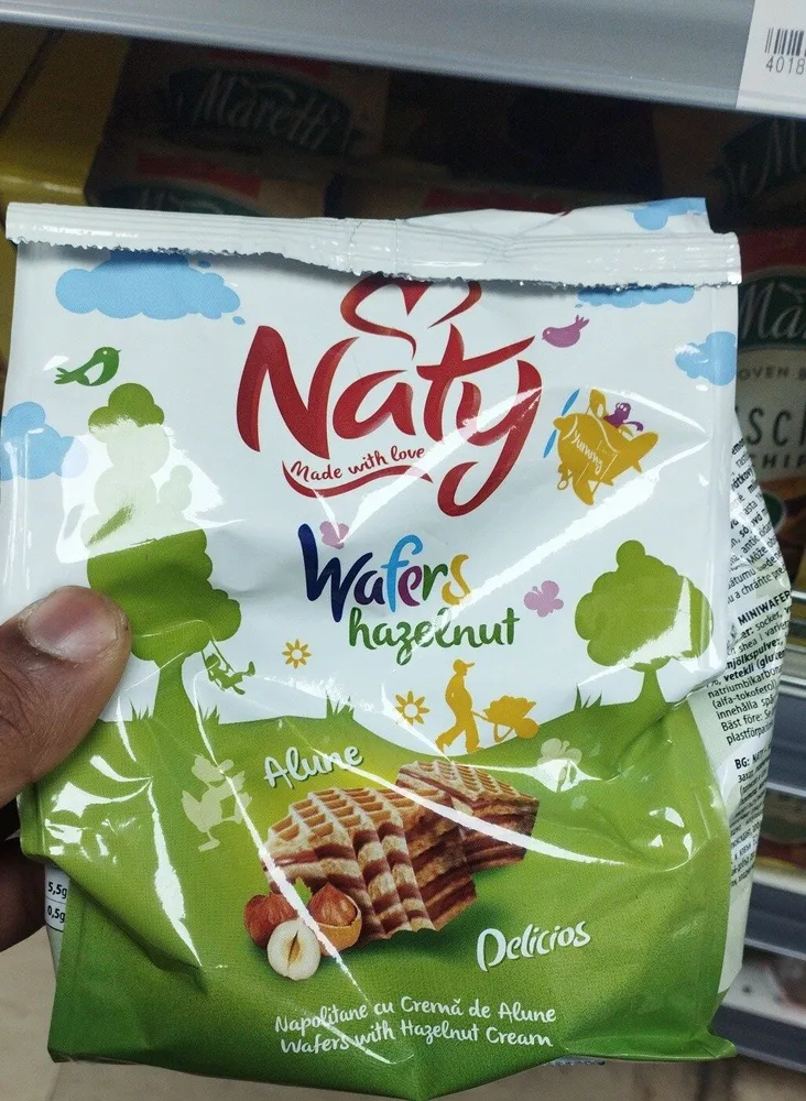 Waffers Hazelnut