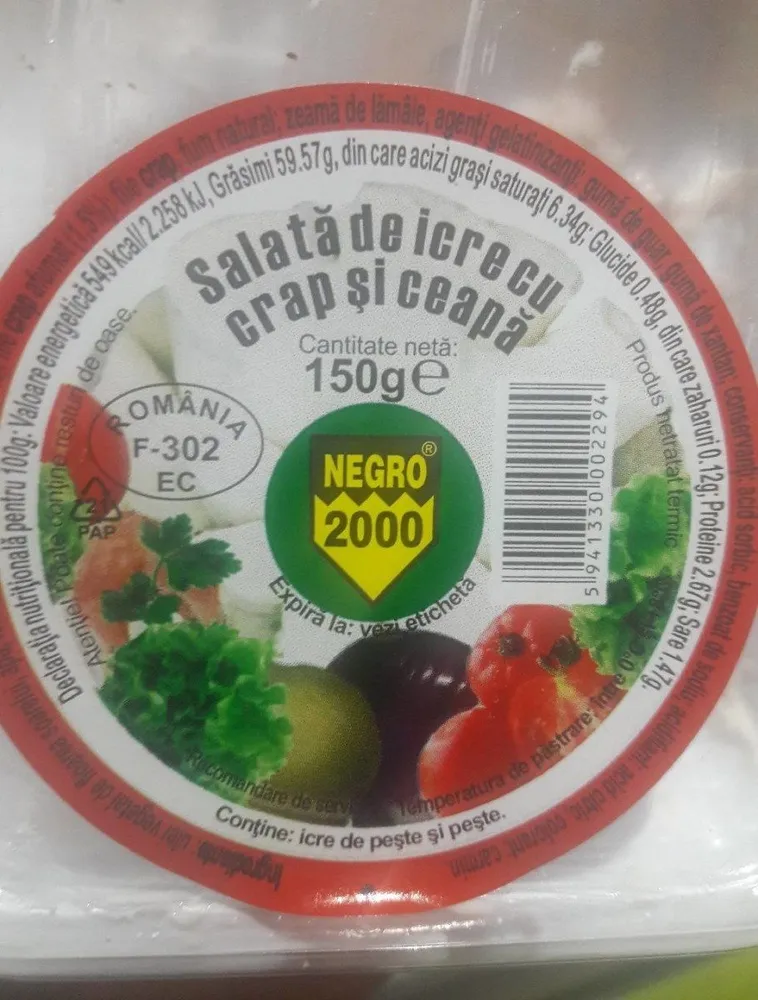 Negro Icre De Crap Si Ceapa