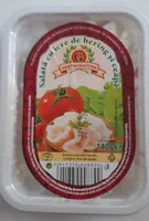 Salata cu icre de hering si ceapa