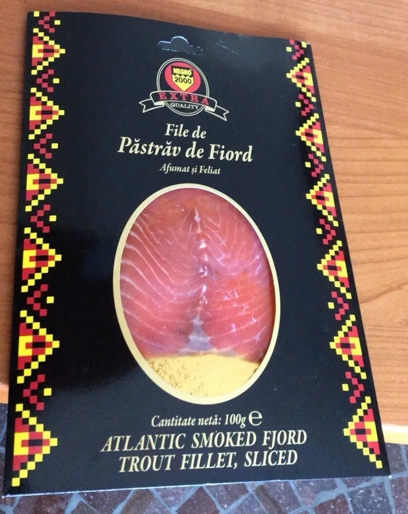 FILETTO DI TROTA DEI FIORDI AFFUMICATA