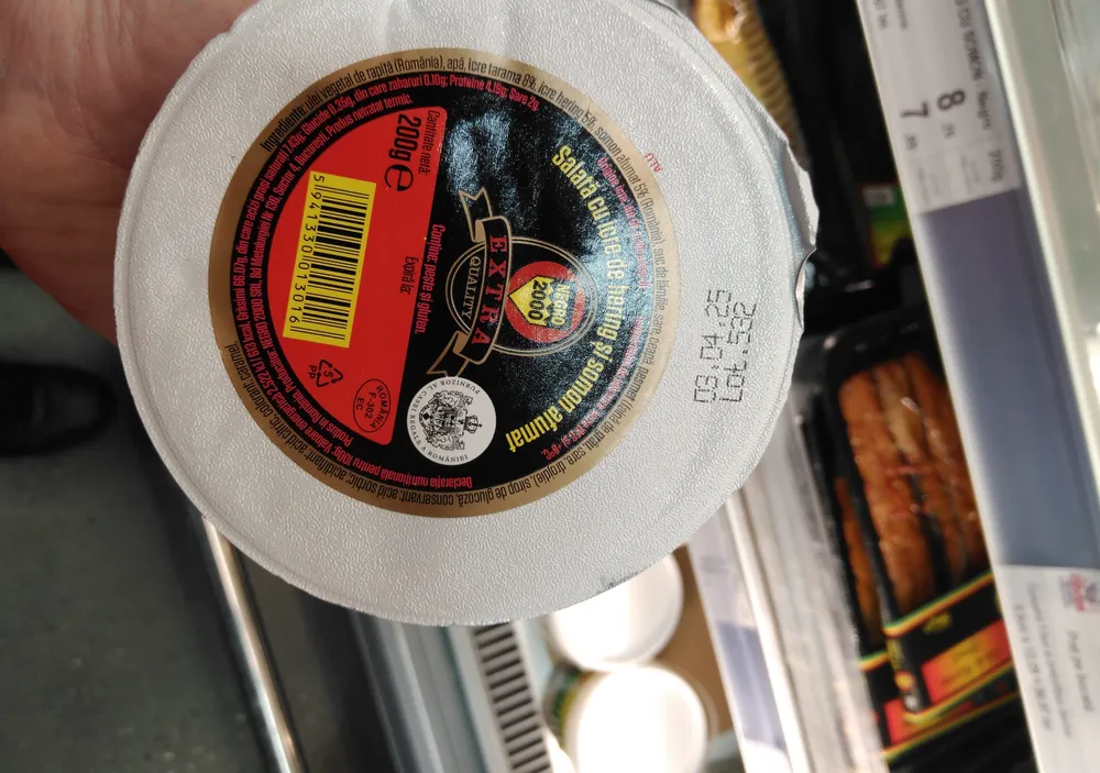 salata icre hearing cu somon 200g
