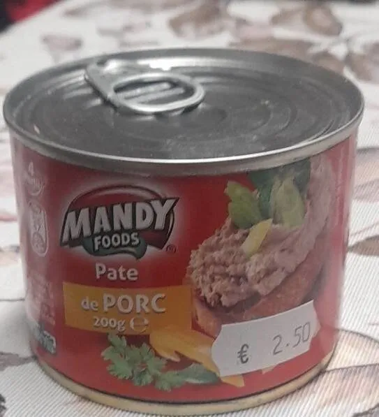 Pate de cerdo