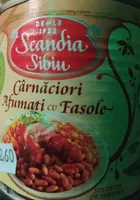 Cârniāciori afumati cu fasole