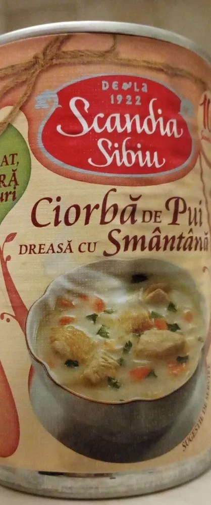 Ciorbă de Pui dreasă cu Smântână