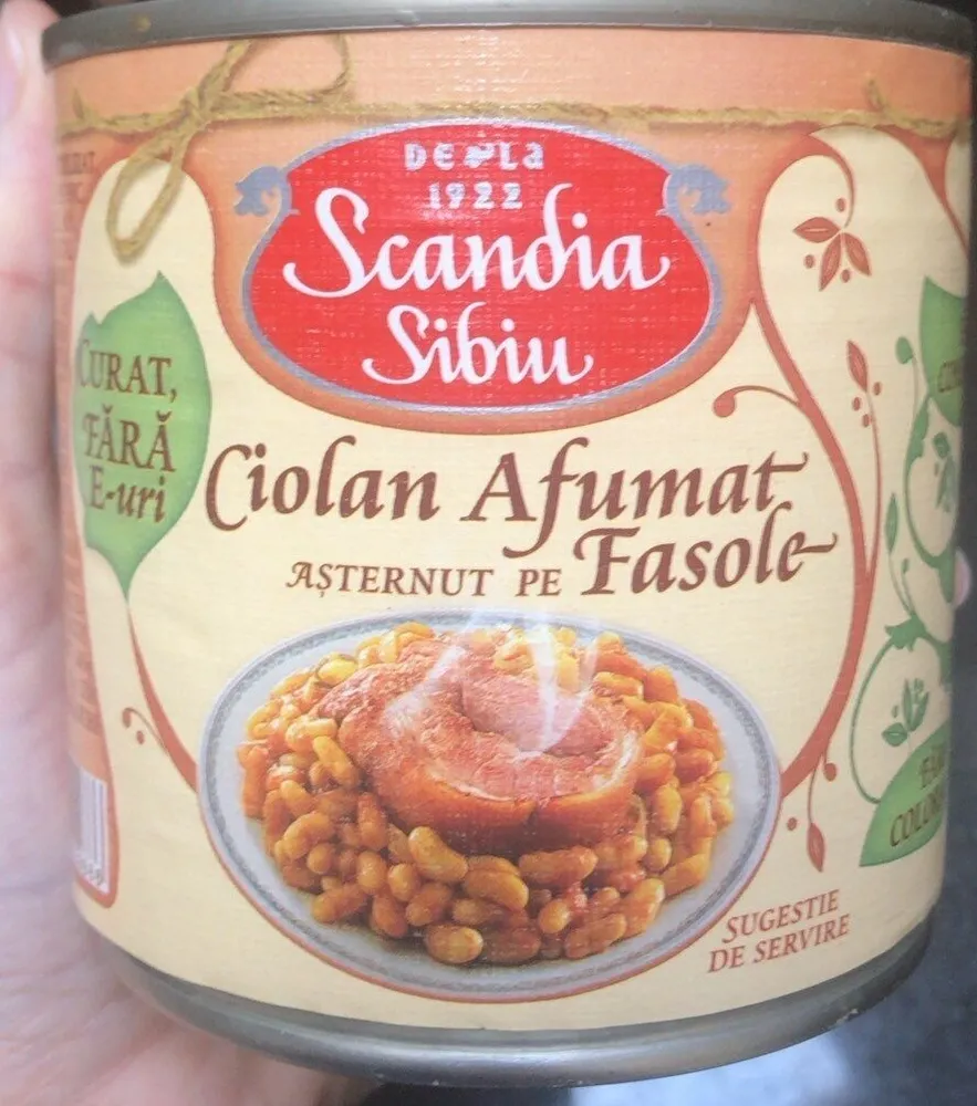 Ciolan Afumat cu Fasole