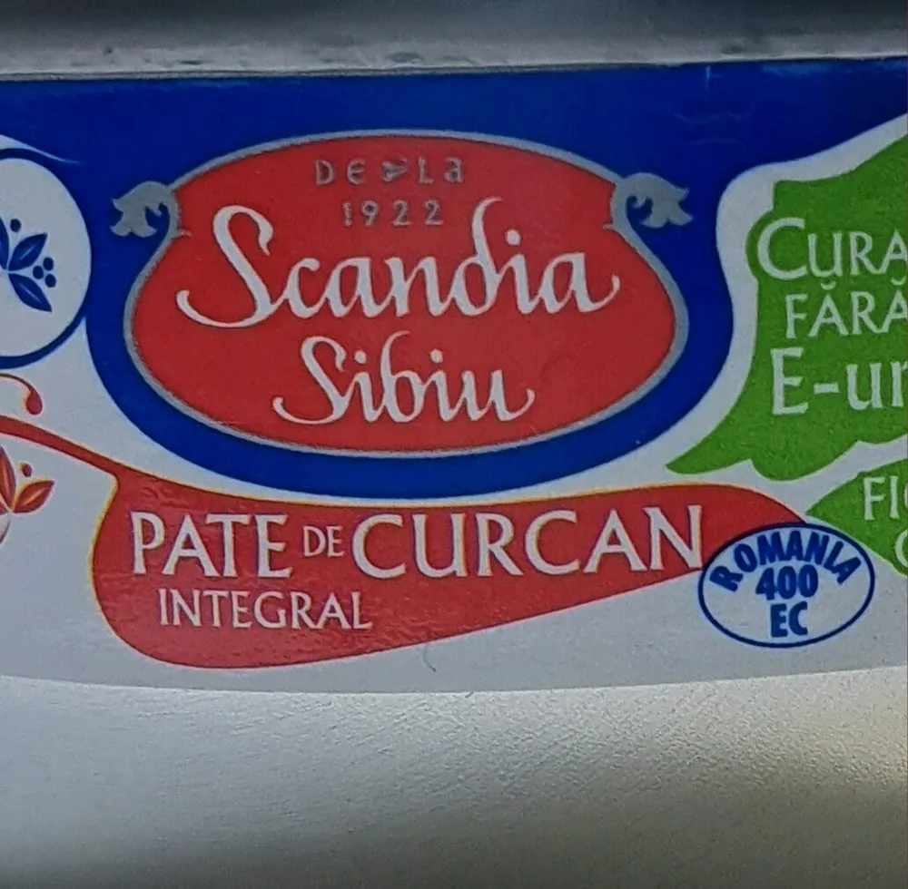 Pate de curcan integral