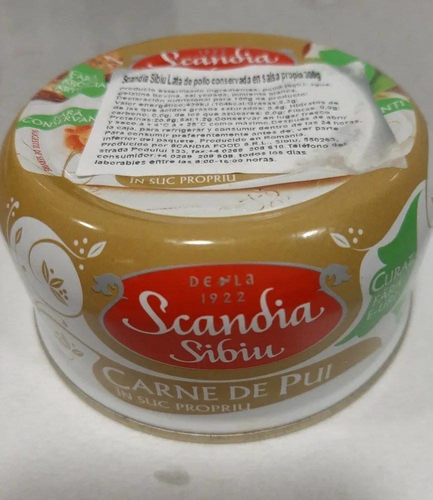 Canned Chicken Meat In Brine