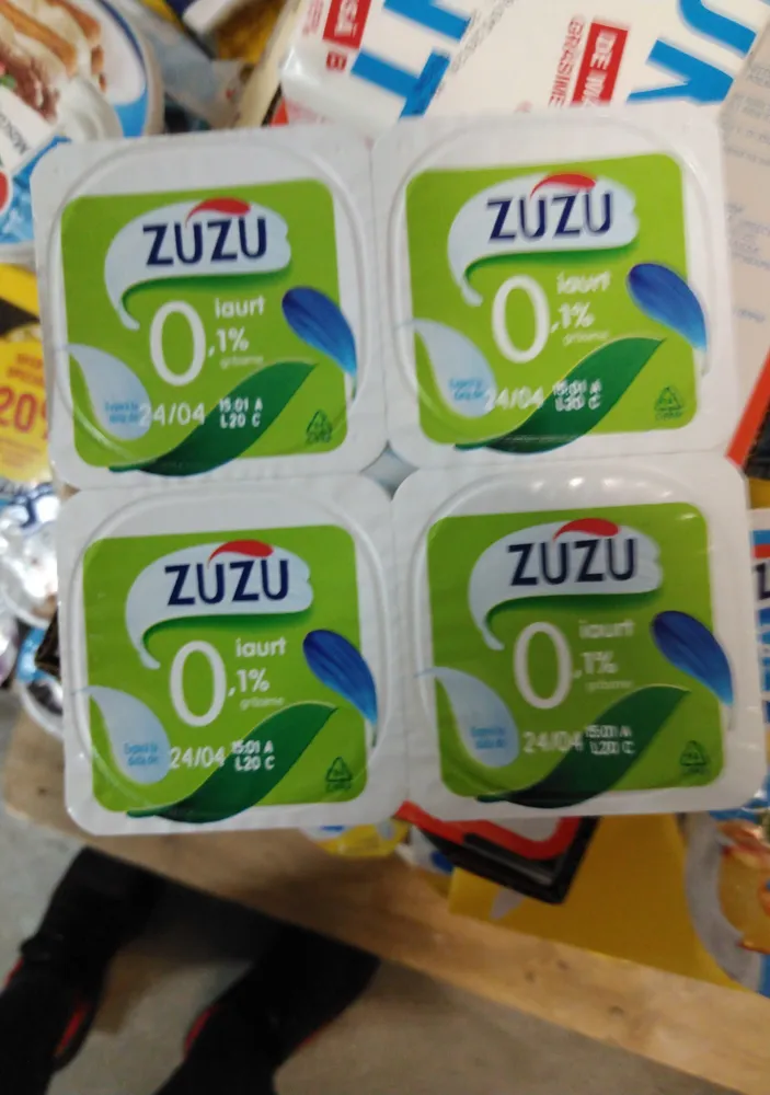 zuzu iaurt 0% 140g