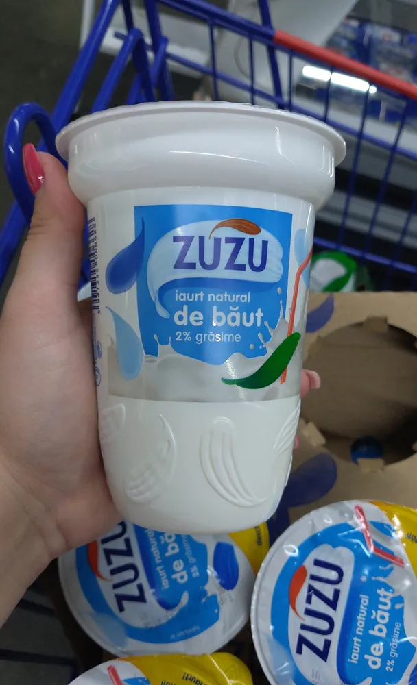 Zuzu Iaurt natural de băut 350 grame
