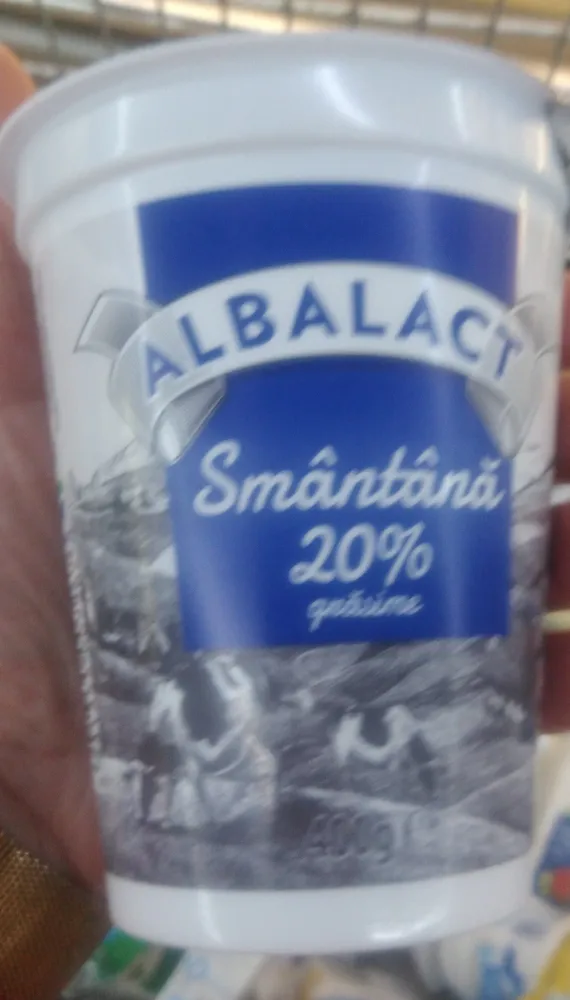 Smântână 20% grăsime