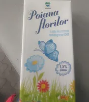 Poiana Florilor Lapte de consum semidegresat UHT 1,5% grăsime