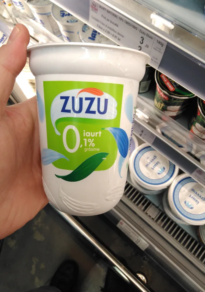 Zuzu iaurt 0,1% 400g