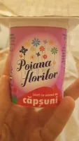 Iaurt cu aromă de căpșuni