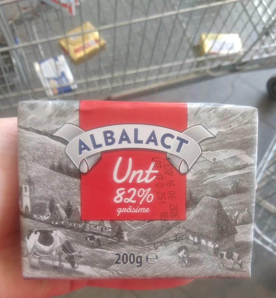 Albalact unt 82% grasime