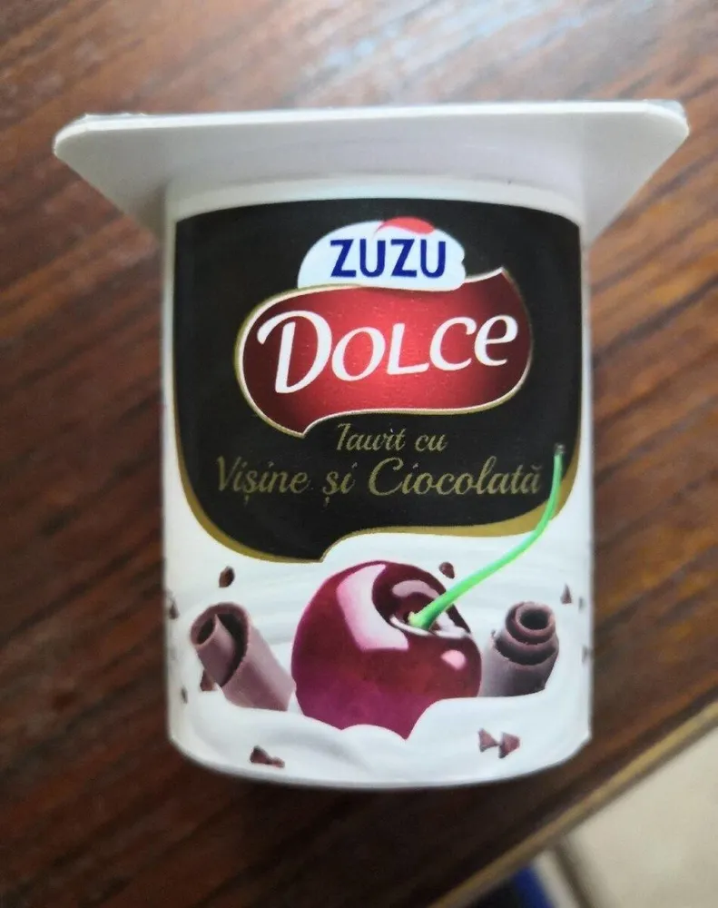 Yaourt Zuzu Dolce Cerise et chocolat