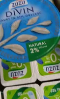 zuzu iaurt Divin 2%