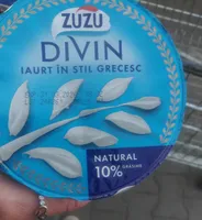 Zuzu Divin Iaurt natural in stil grecesc, 10% grasime