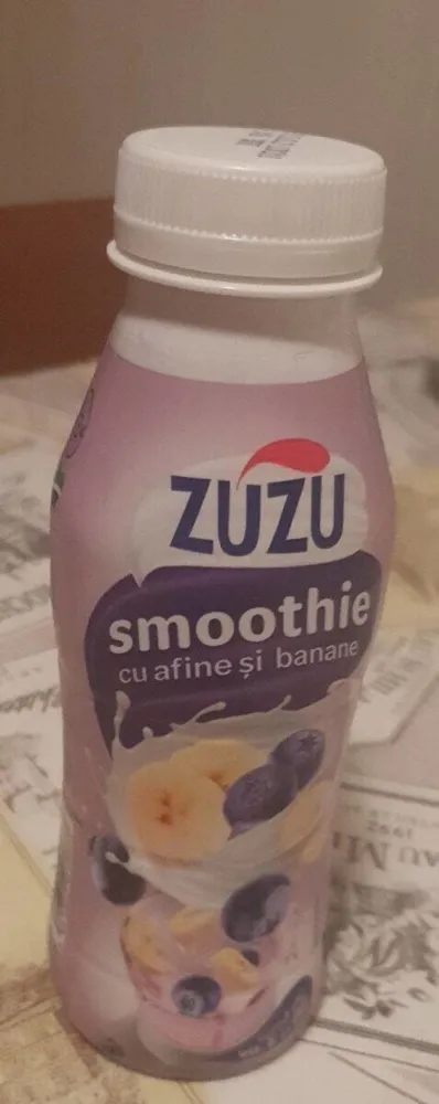 Smoothie banane e mirtilli