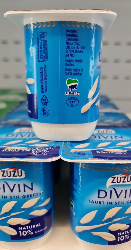 Yaourt grecque Zuzuu