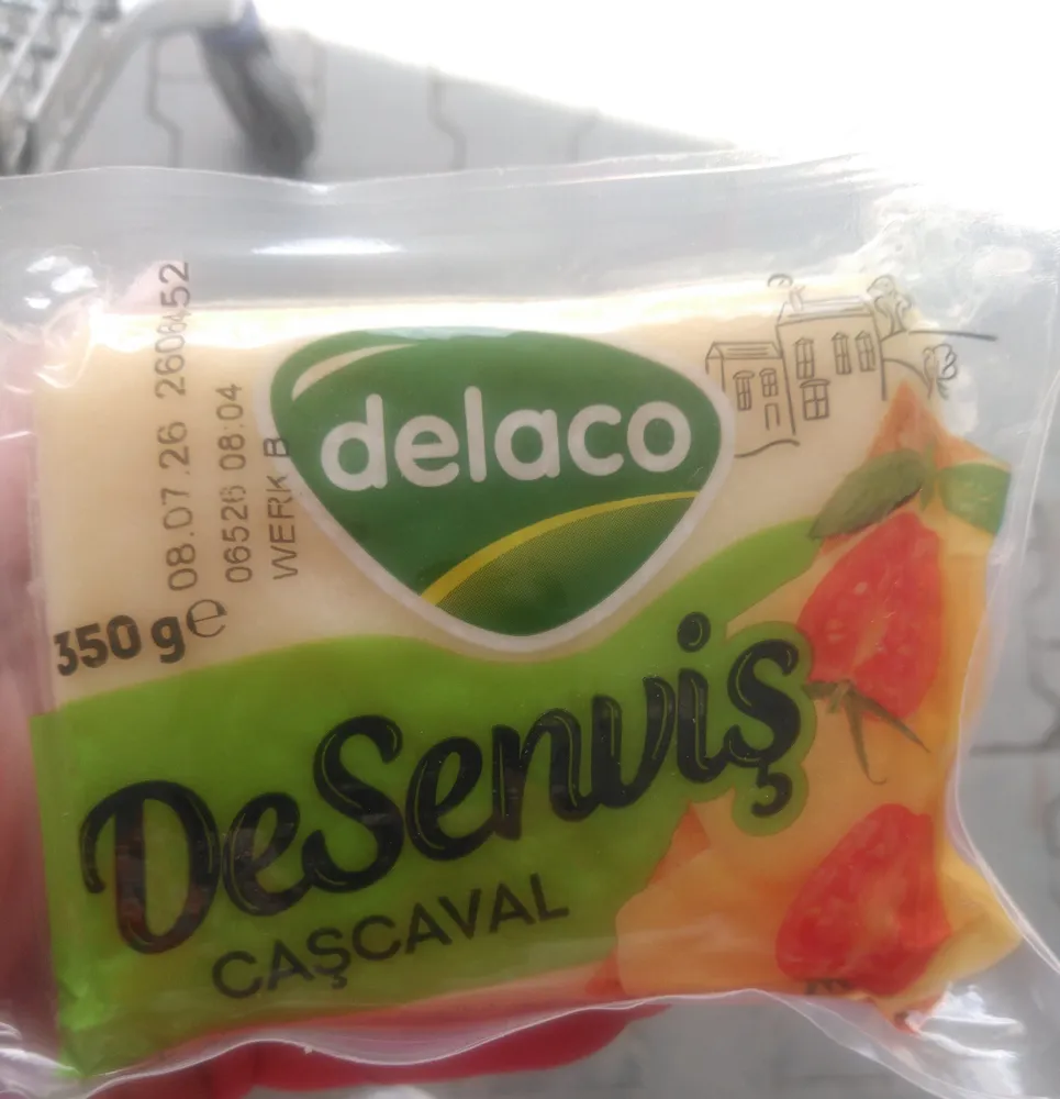 delaco desenvs cașcaval 350g