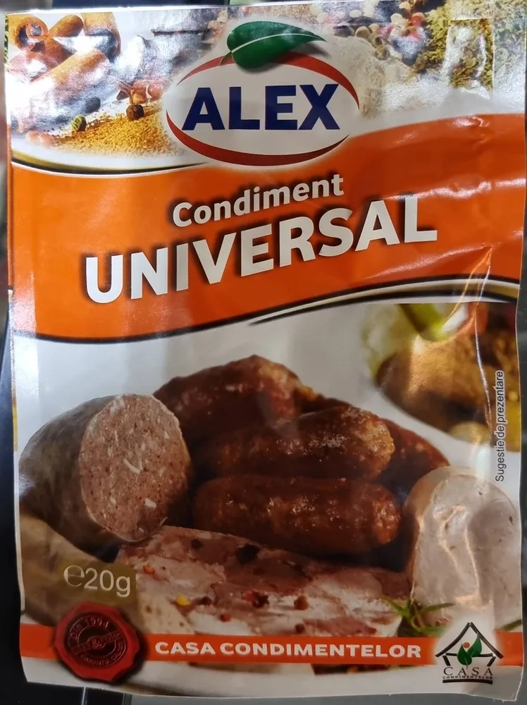 Alex condiment universal