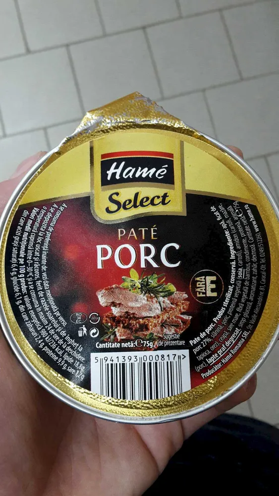 Hame Pate de porc