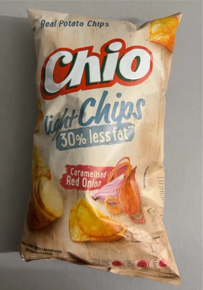Light Chips Caramelised Red Onion