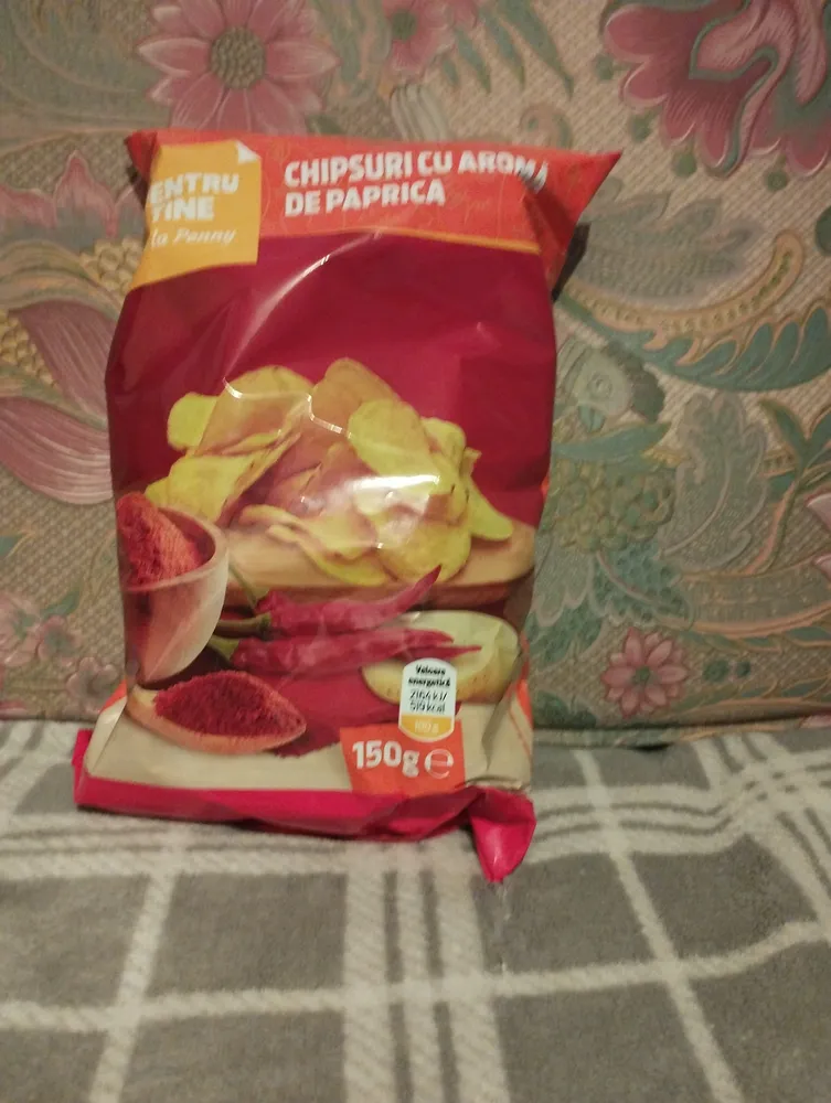 Chipsuri cu aromă de paprika