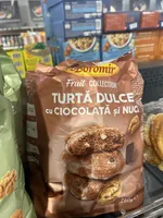 Tarta dulce con chocolate