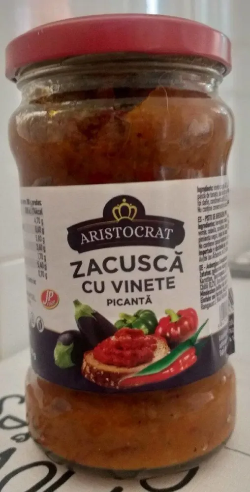 Zacuscă cu vinete picantă
