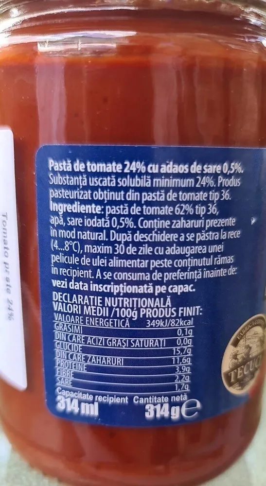 Pasta de tomate