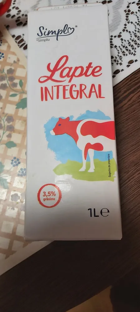 Lapte integral