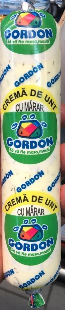 Crema de unt gordon