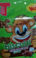 biscuiți cu cacao, unt și vitamine