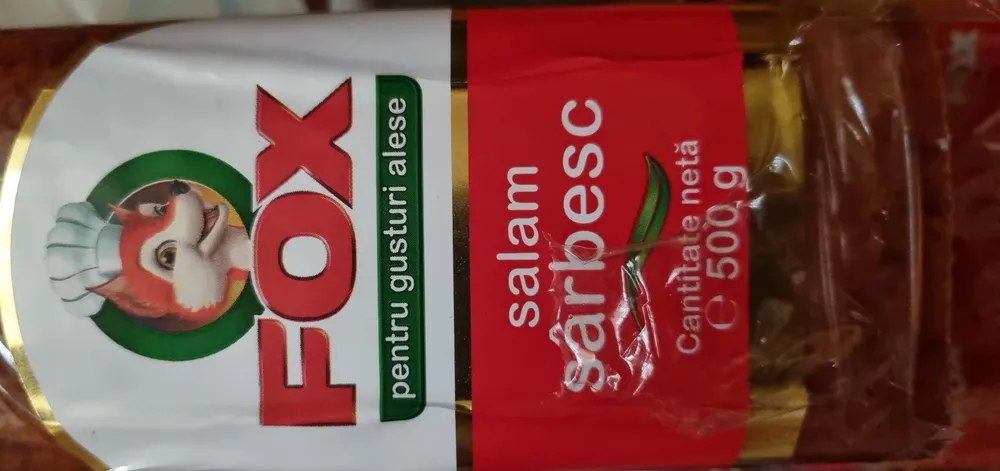 Fox Salam sârbesc 500 grame