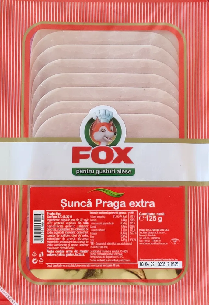 Fox Șuncă Praga Extra