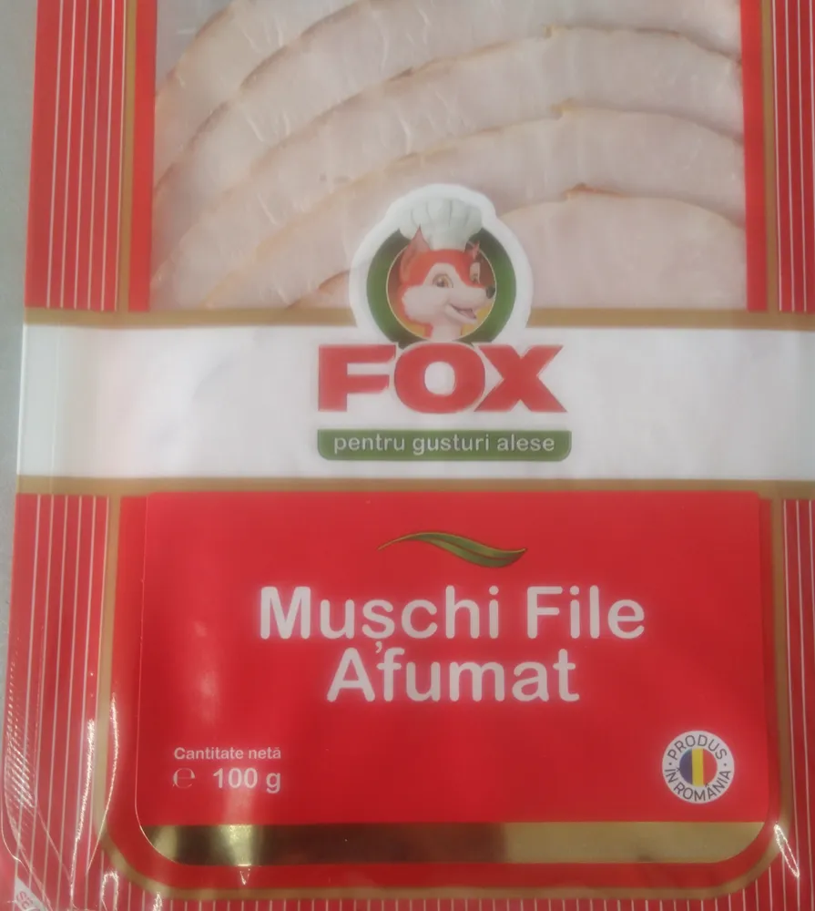 Fox mușchi file afumat