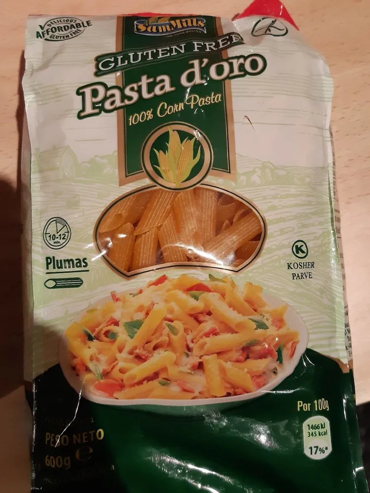 Pasta d'oro gluten free