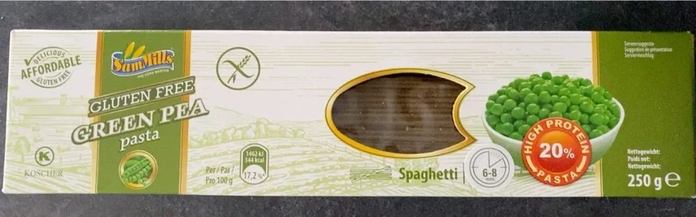 Pâtes aux légumineuses