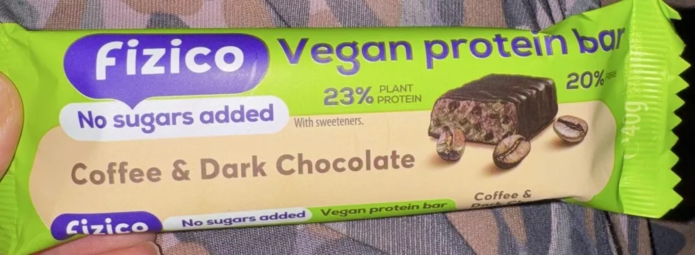 Coffee And Dark Chocolate Protein Bar