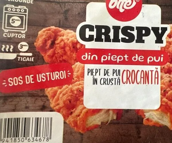 Crispy din piept de pui