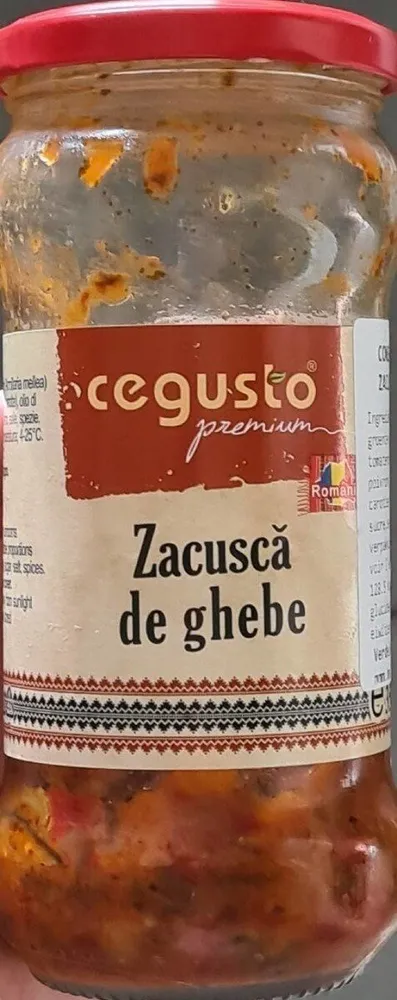 Zacusca aux champignons