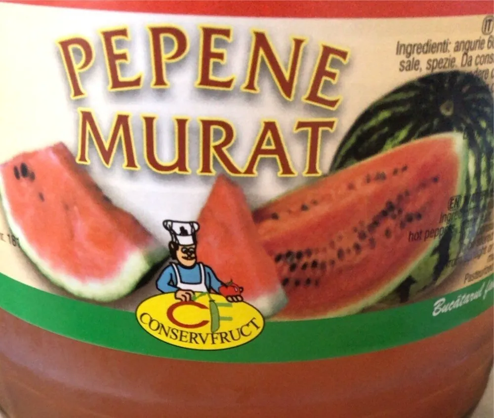 Cocomero in salamoia(pepene murat)