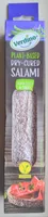 Plant-based dry-cured salami