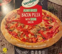 Plant-based bacon pizza
