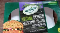 Vegane Burger mit Schmelzfüllung