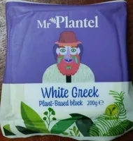 White greek plant-based block